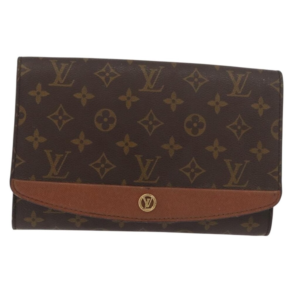 Louis Vuitton Monogram Bordeaux 24 Shoulder Bag Brown